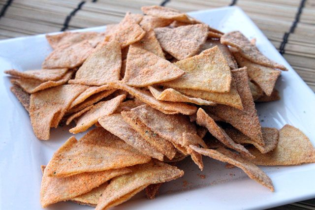 Homemade Spicy Ranch Doritos