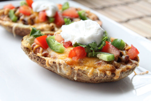 Tex-Mex Potato Skins Recipe