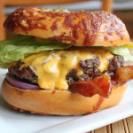 Asiago Jalapeno Bagel Burger