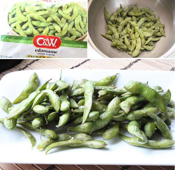 How to make roasted edamame