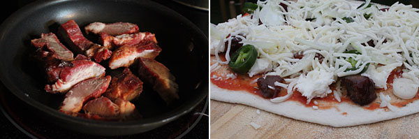 How to make a char siu pizza