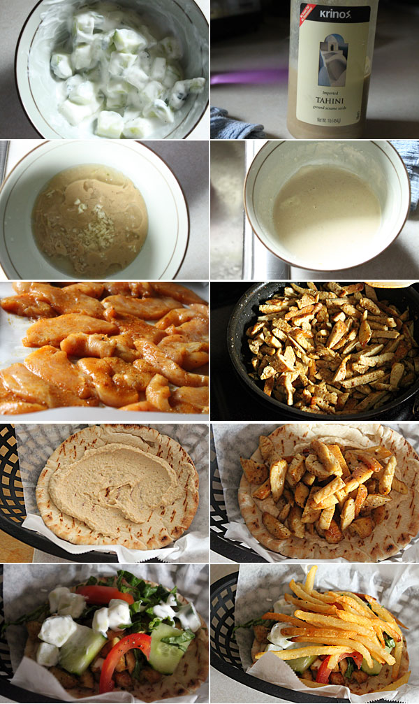 Chicken Shawarma Ingredients