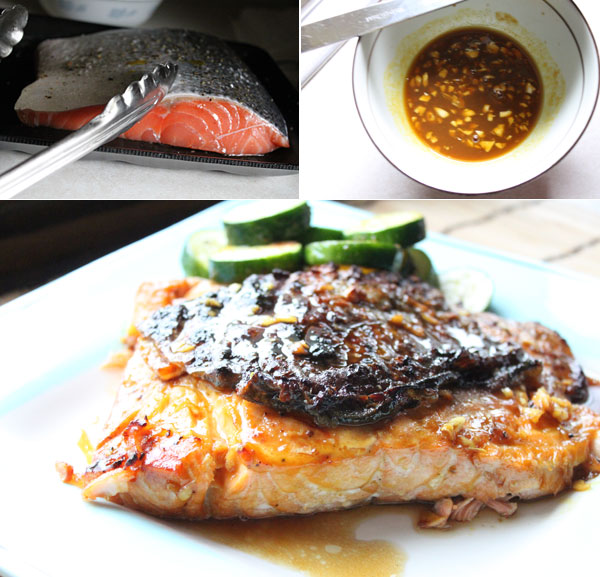 How to make mustard glazed salmon