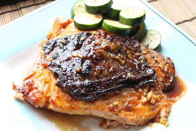 Mustard Glazed Salmon Recipe