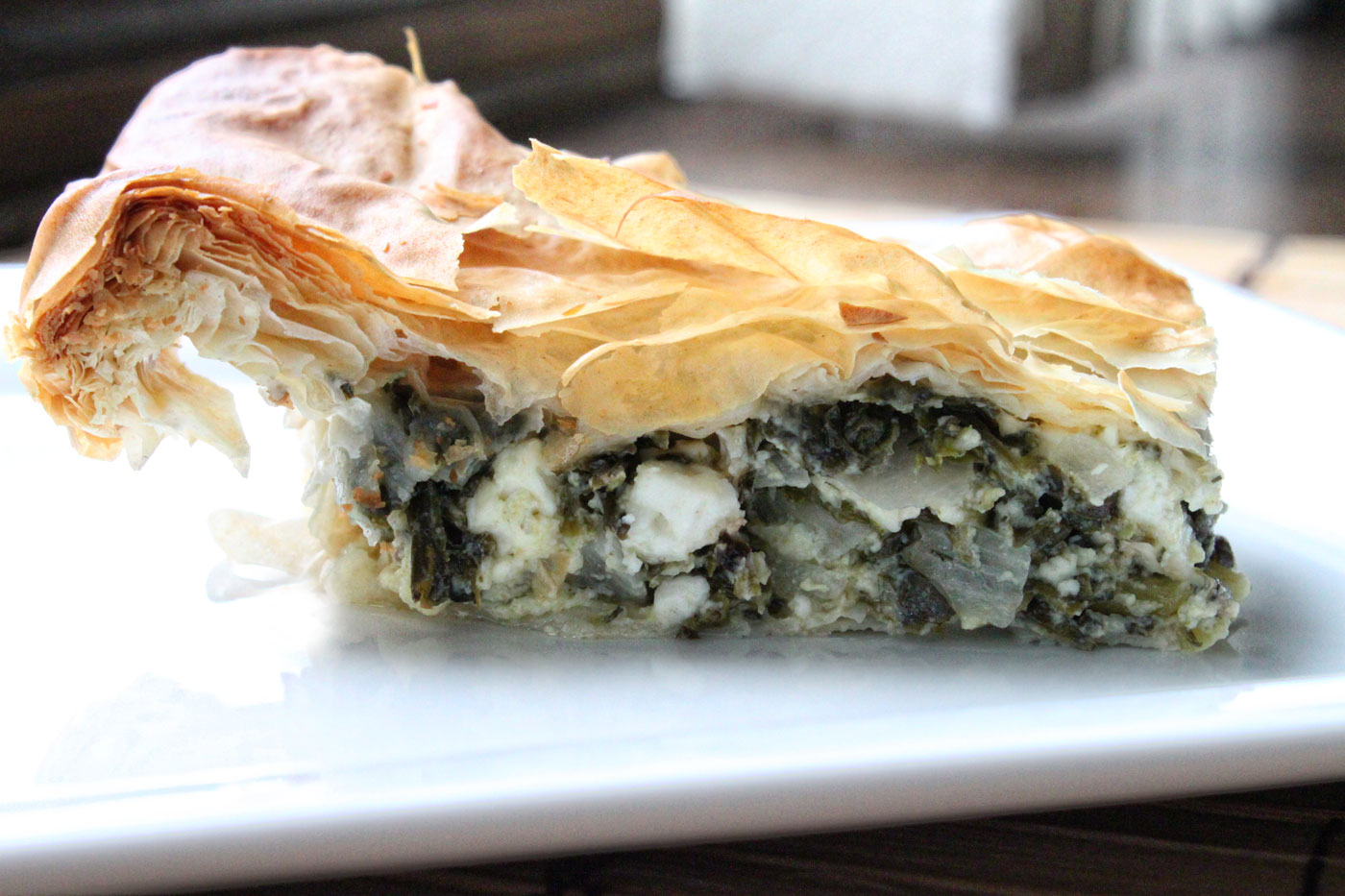 Spanakopita - Spinach and Feta Cheese Pie - Simple Comfort Food