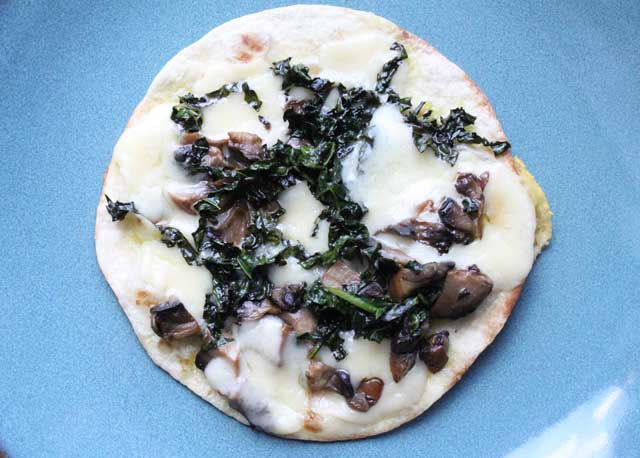 Kale and Mushroom Quesadilla Recipe