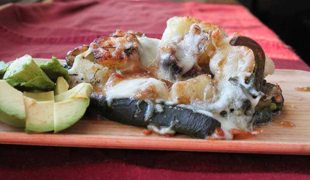 Stuffed Poblano Peppers