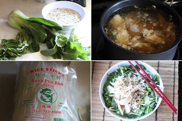 How to make chicken pho