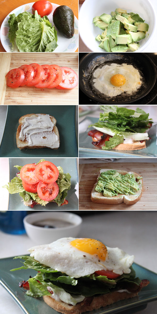 How to make a breakfast BLT