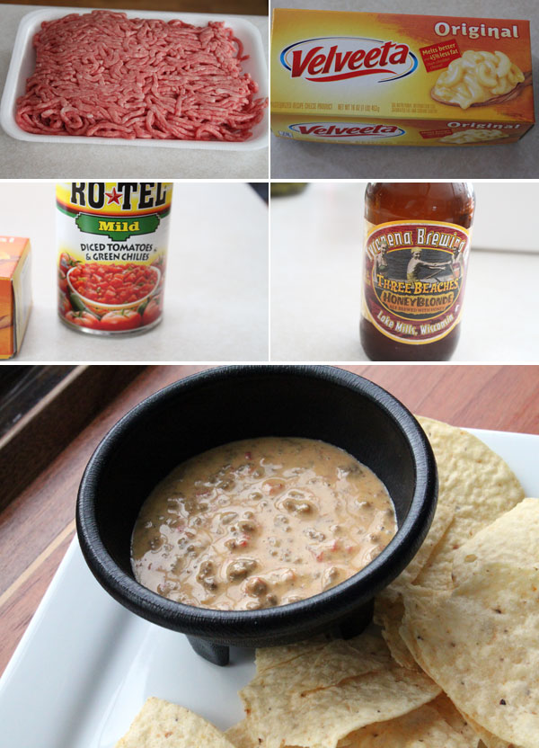 Ingredients for Queso con Carne
