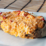 Twice Baked Pimento Cheese Potatoes Recipe