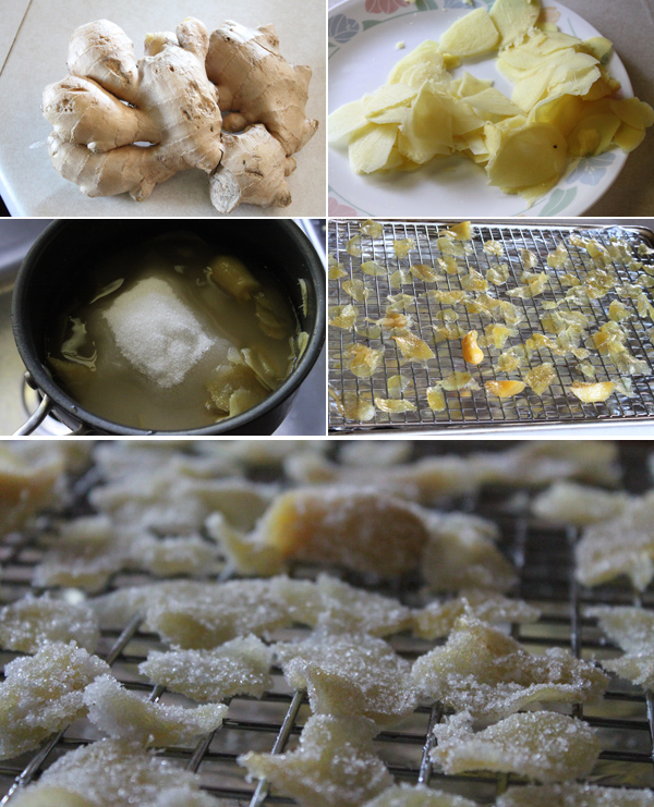 Candied Ginger Ingredients