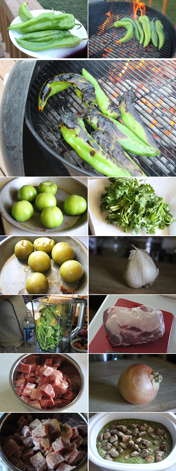 Hatch Green Chili Pork Ingredients