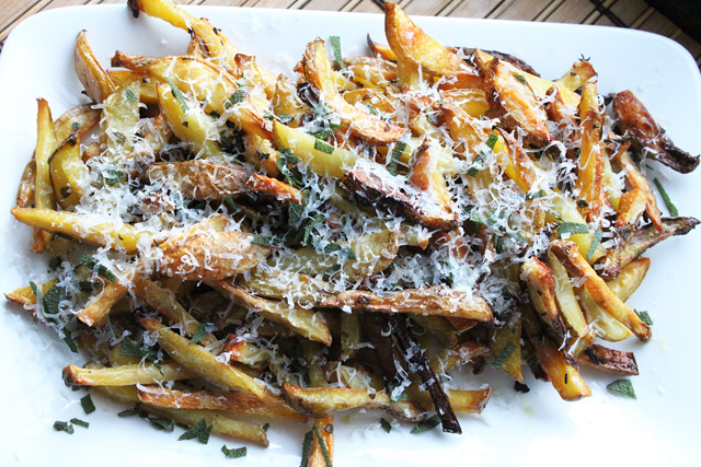 Garlic and Sage Fries Recipe