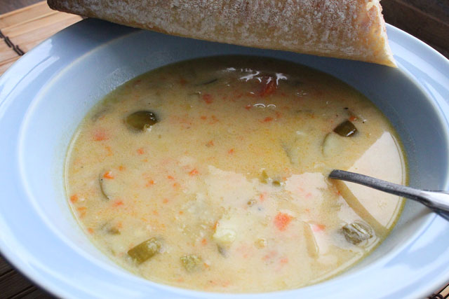 Dill Pickle Soup Recipe