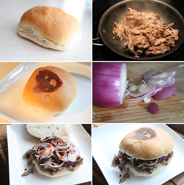 Filipino Pork Adobo Sandwich Recipe