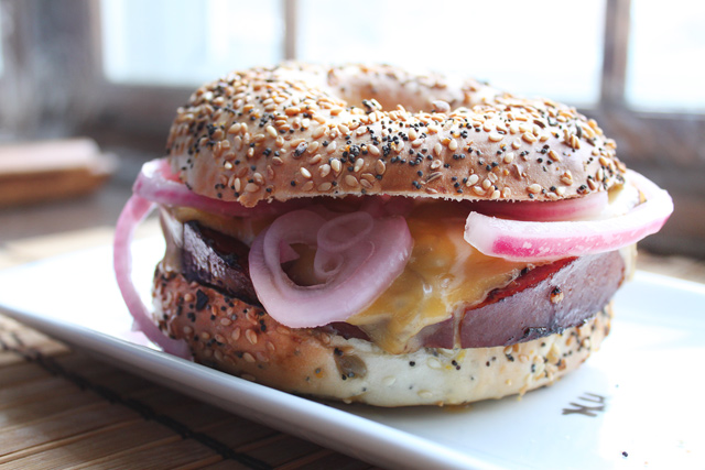 Sesame Fried Bologna Sandwich Recipe