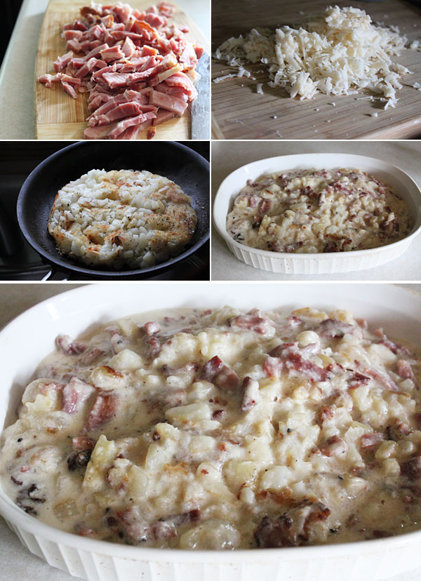 Ham, Cheese, and Potato Casserole Recipe