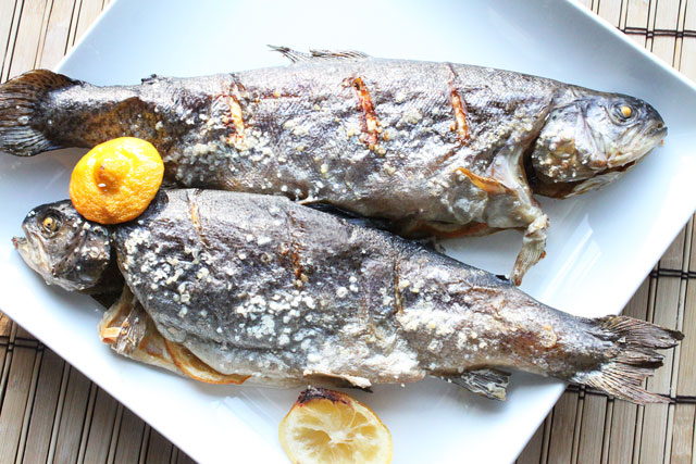 Baked Whole Trout Recipe