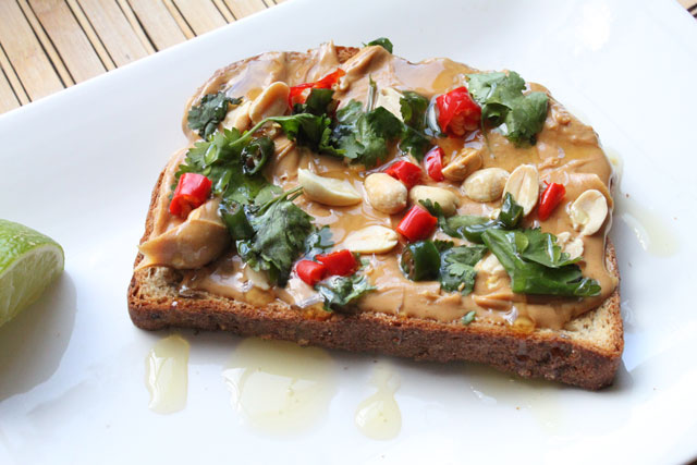 Thai Peanut Butter Toast Recipe