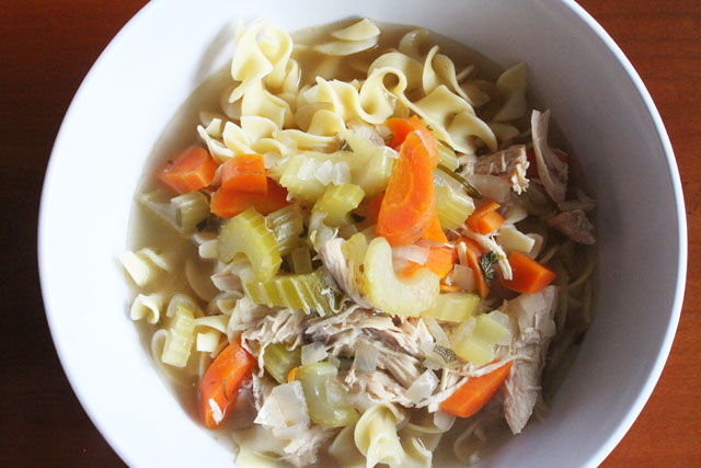 Homemade Chicken Noodle Soup