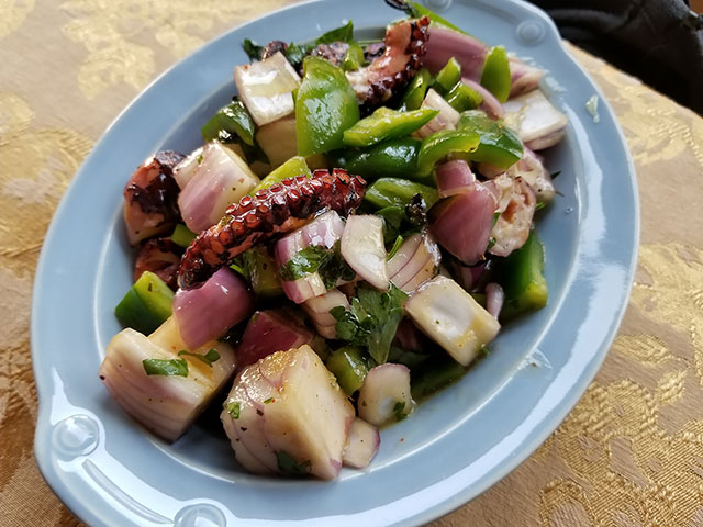 Grilled Octopus Salad