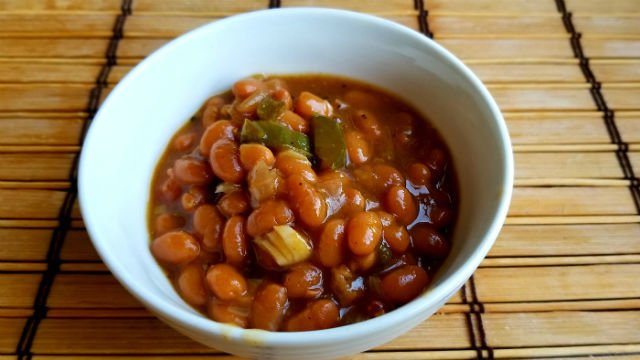 Easy Loaded Baked Beans