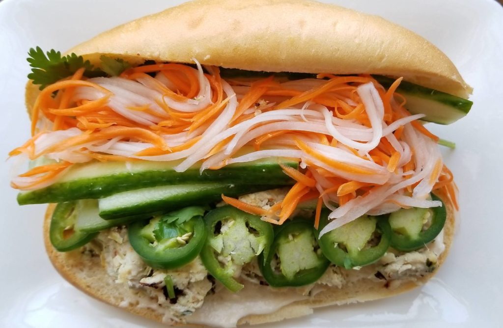 Vietnamese Lemongrass Chicken Meatloaf Banh Mi Recipe