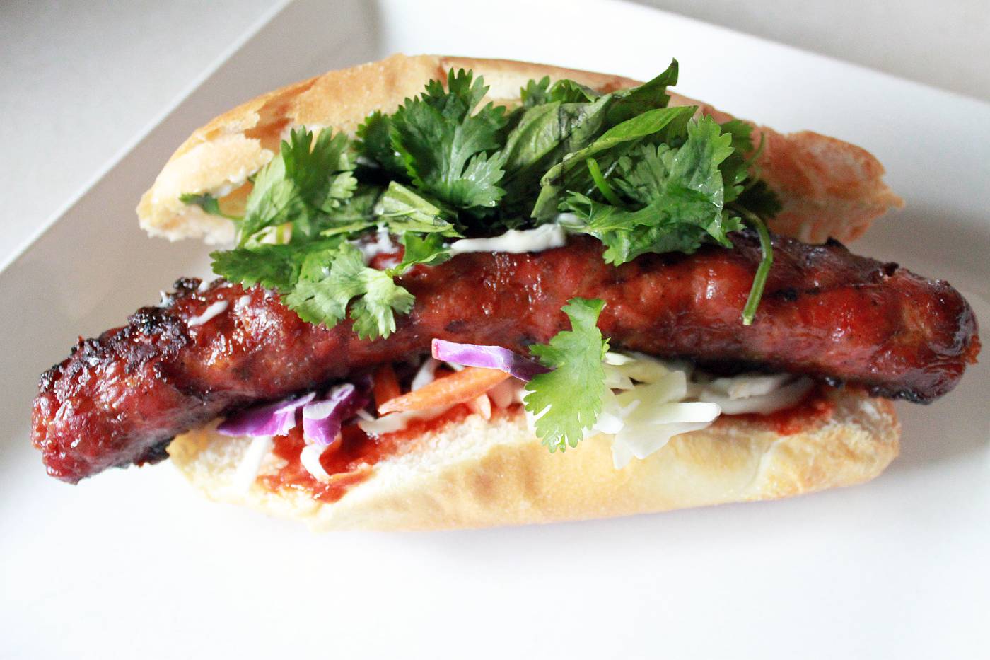 Khao Jee - Lao Sausage Sandwich Recipe