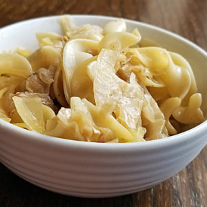 Fried Cabbage and Noodles Recipe