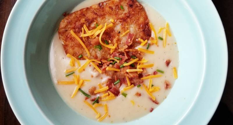 Slow Cooker Potato Soup Recipe